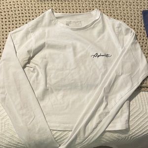 Alphalete long sleeve crop